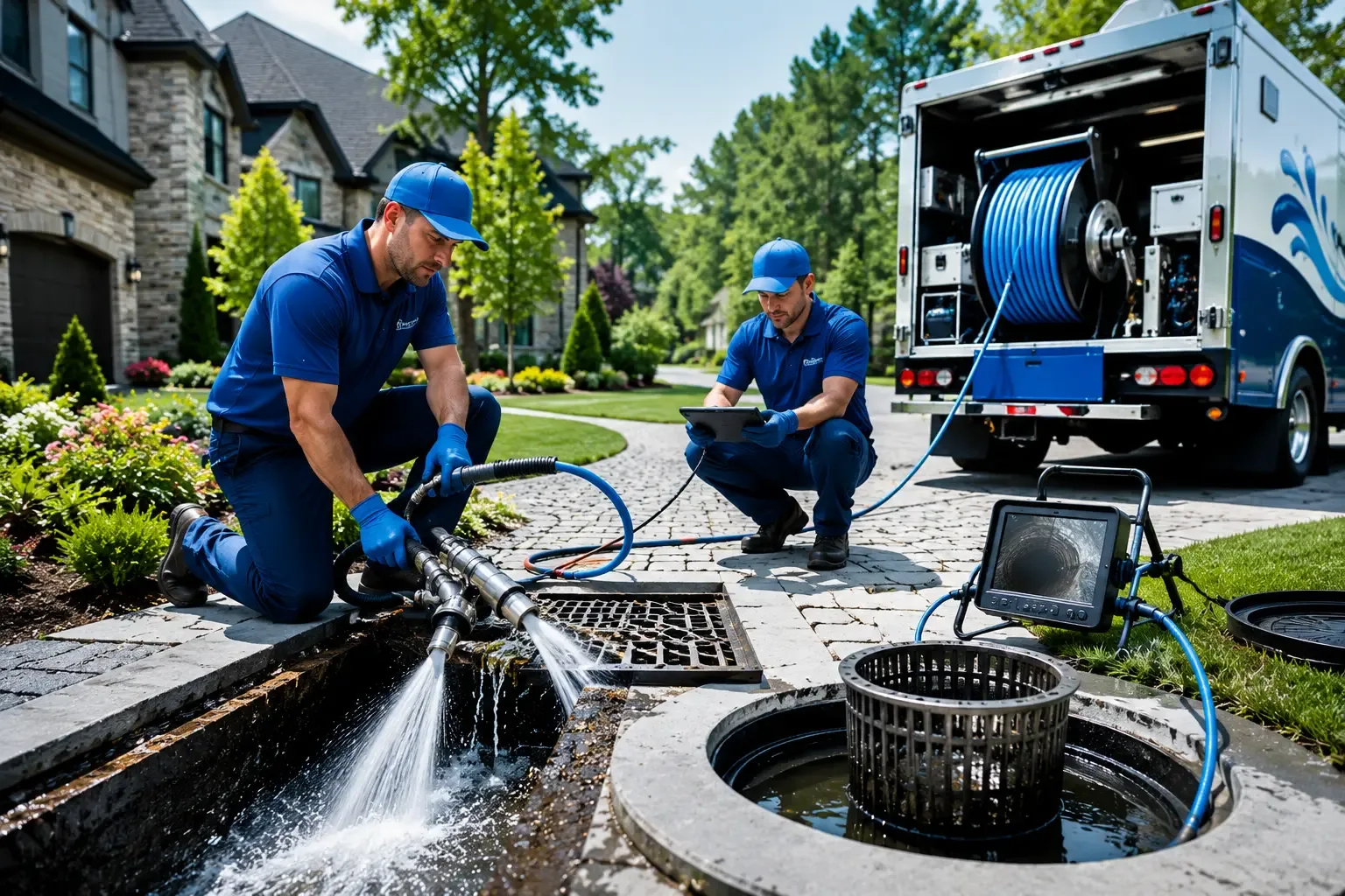 Local outdoor drain cleaning professionals in Modesto, IL