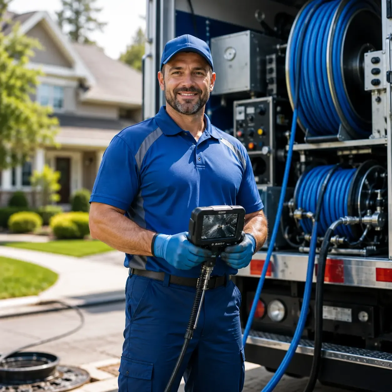 Local outdoor drain cleaning specialists in Modesto, IL